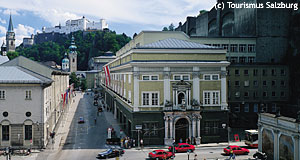 The Festspielhaus is the biggest opera in Salzburg.