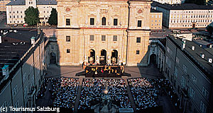 Salzburg is famous for the Salzburg Festival and particularly for the Jedermann.