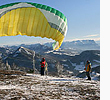 Paragliding in the Salzburg Alps