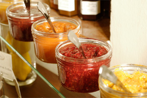 Gourmet Hotel Rosenvilla is famous for luxury breakfasts.