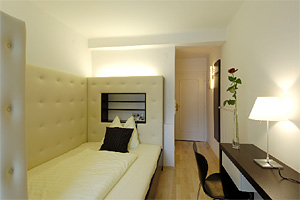 Rooms range in style from traditional to stylish and modern.
